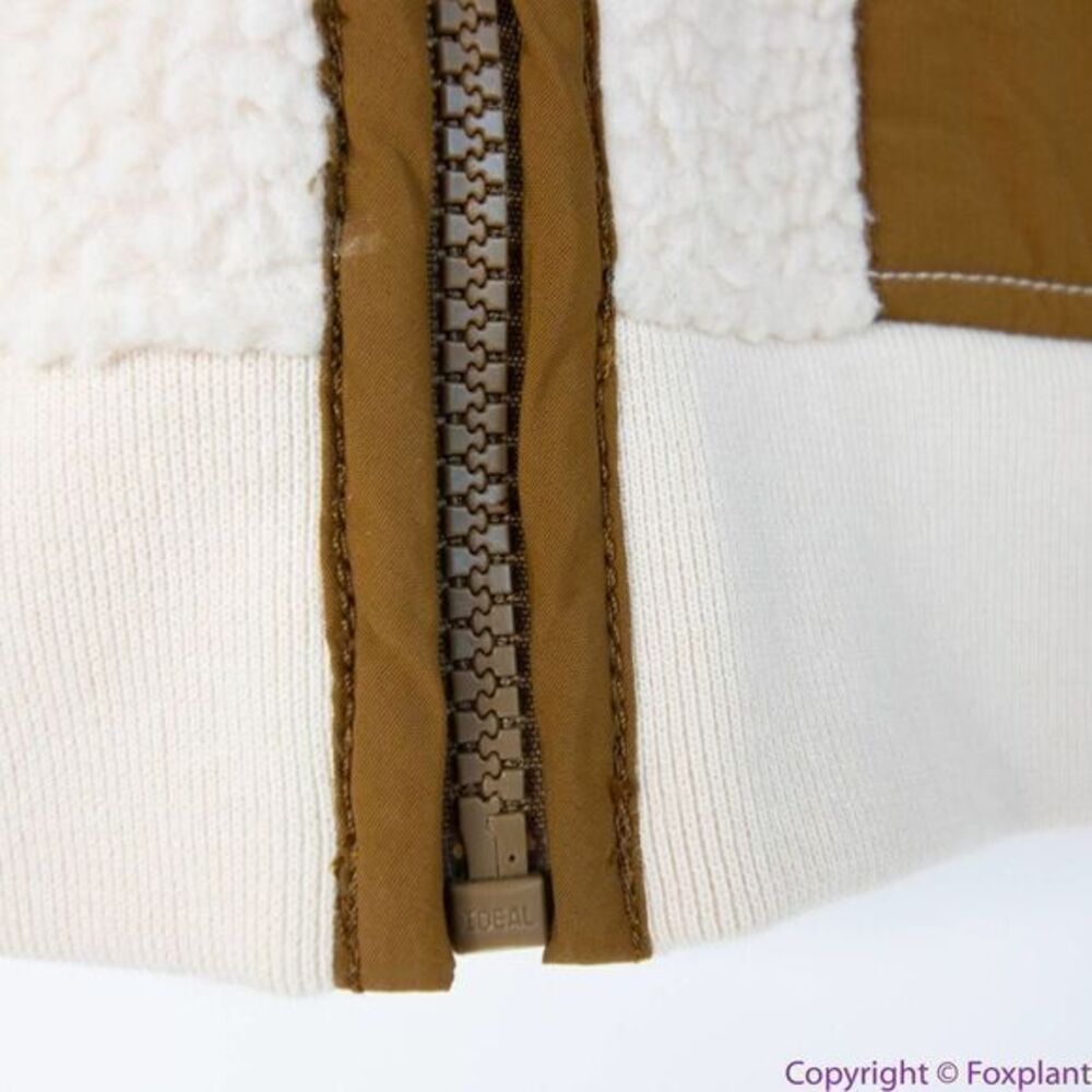 NEW Madewell (Re)sourced‎ Fleece Hooded Zip Jacket, S, NB514 - Picture 11 of 16